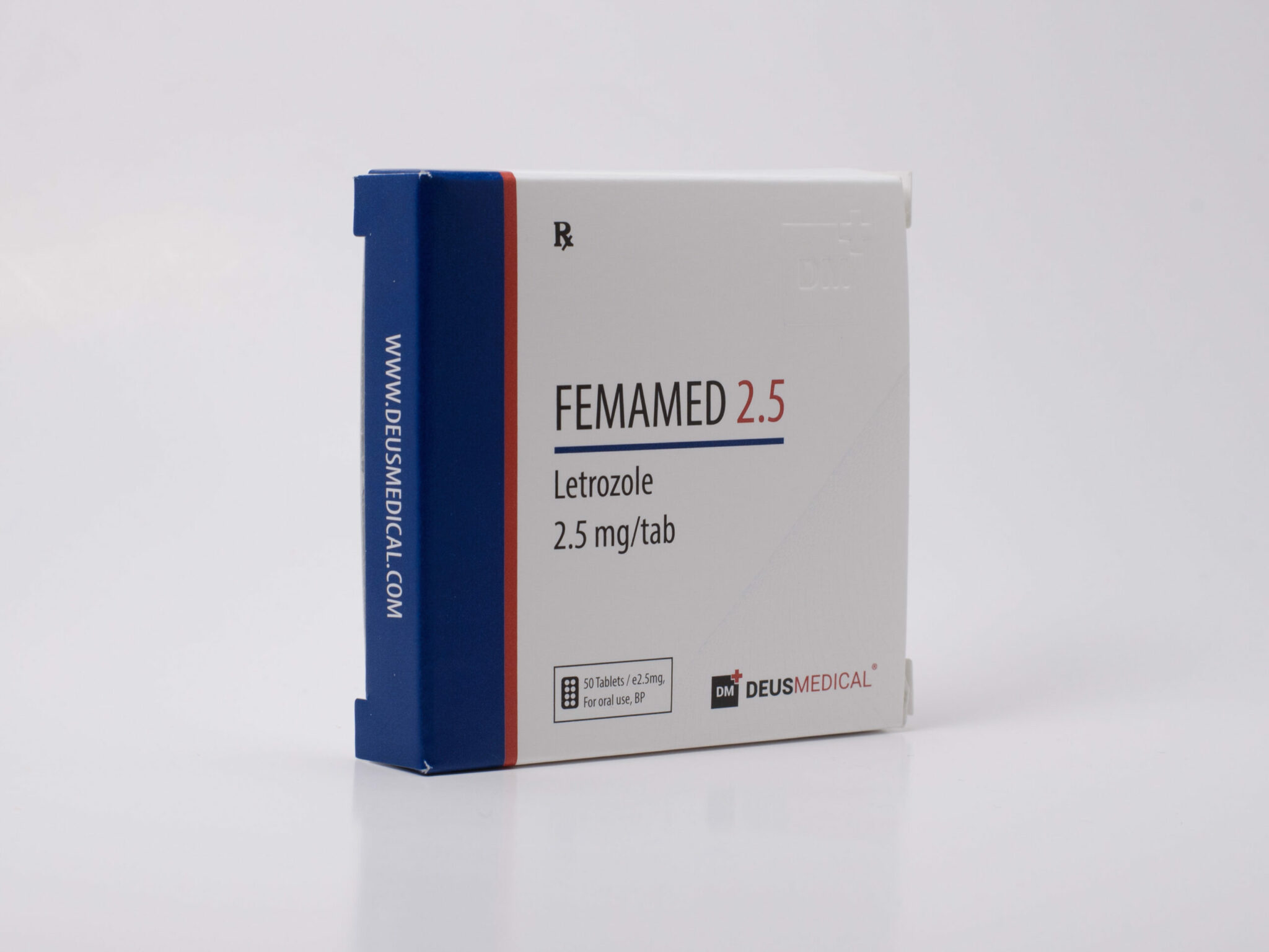 Femamed 2.5mg – Letrozole – Deus Medical