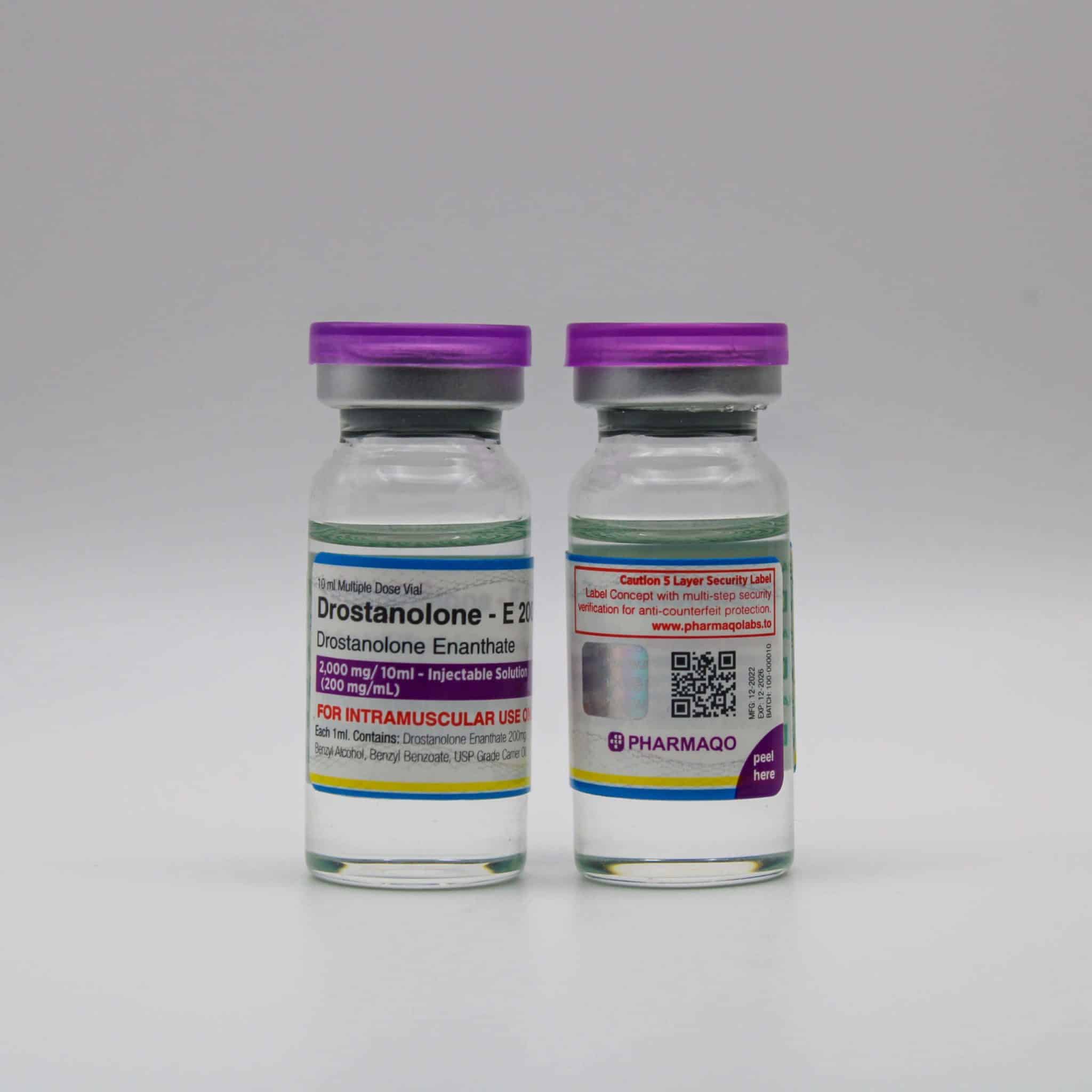 masteron e 200 – drostanolone enanthate 200mg/ml – 10ml vial – pharmaqo labs