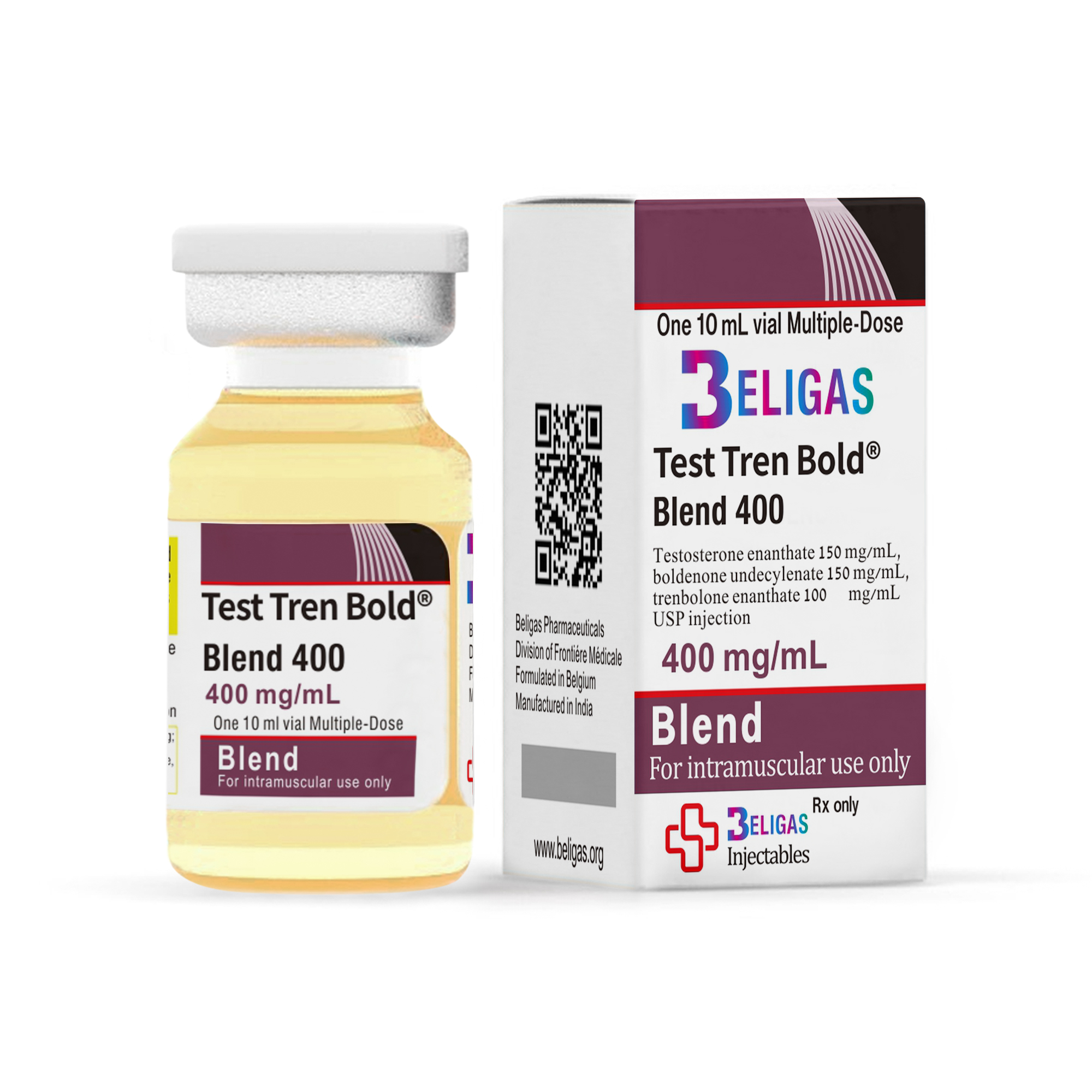 Test Tren Bold® Blend <p class="fgs">Testosterone Enanthate 150mg, Boldenone Undecylenate 150mg, Trenbolone Enanthate 100mg, 400mg</p>