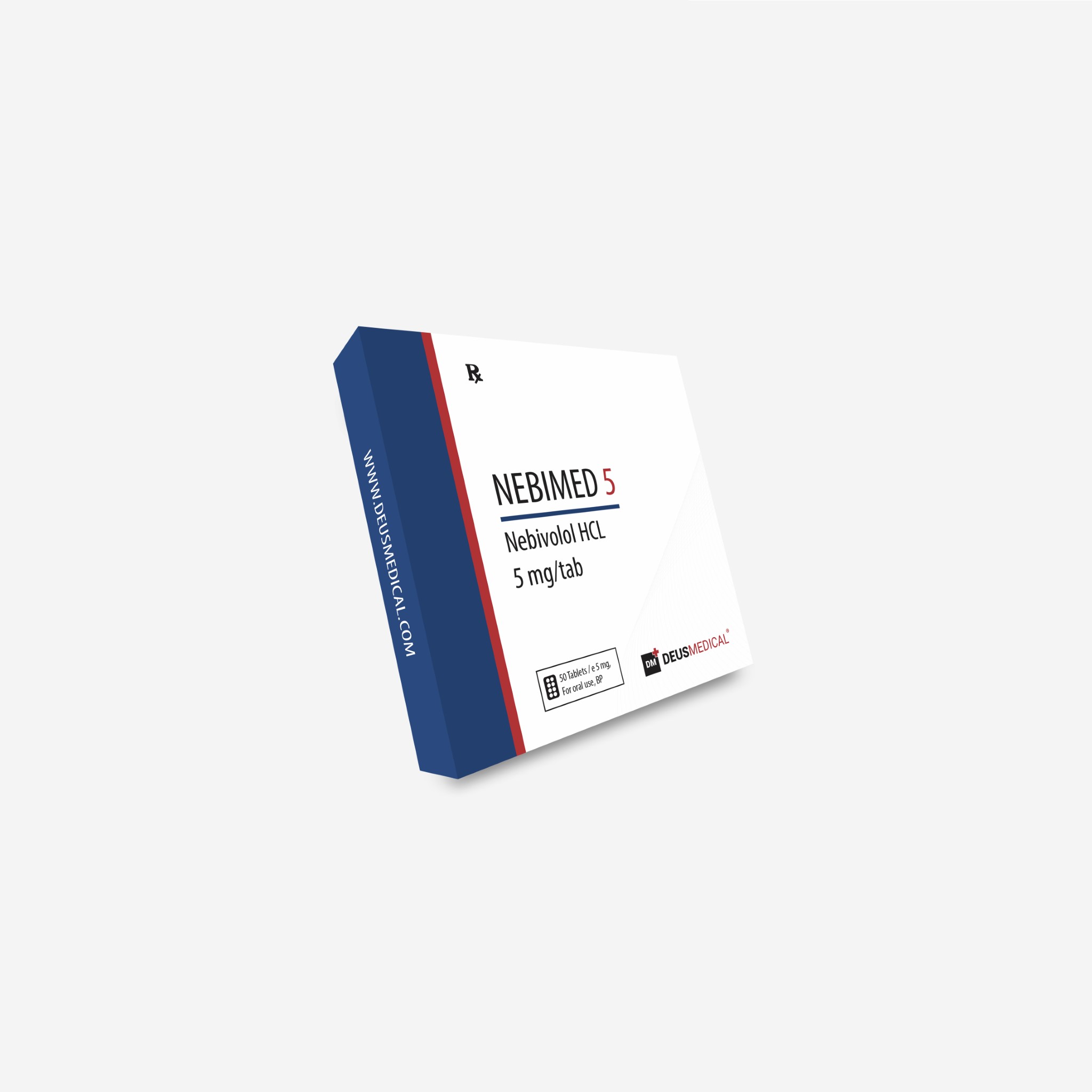 Nebimed 5mg – Nebivolol HCL – Deus Medical